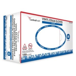 Cardinal Health Clear Vinyl Exam Gloves