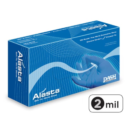 Dash Alasta Nitrile Exam Gloves