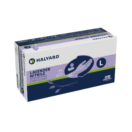 Lavender Nitrile Exam Gloves