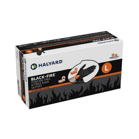 Black-fire Nitrile Exam Gloves